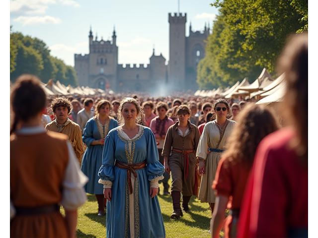 Gran evento de recreación histórica
