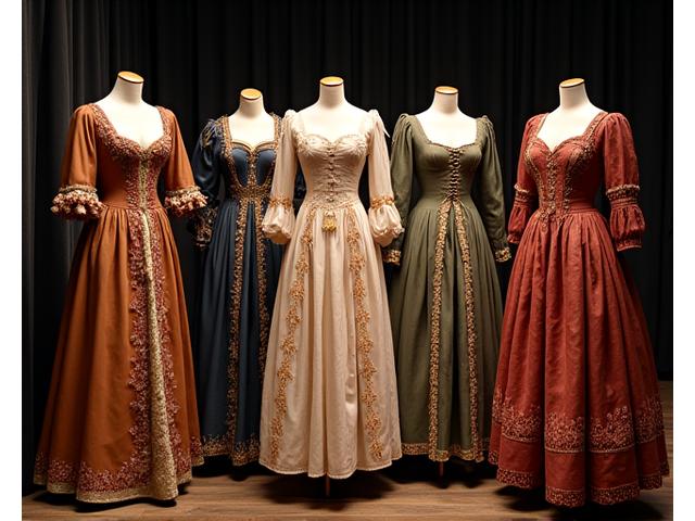 Vestuario teatral para producción escénica